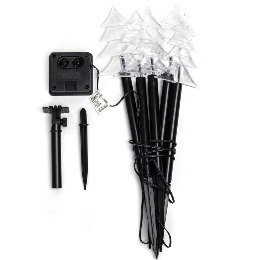 Aigostar - Светодиодный рождественский светильник на солнечной батарее LED/0,054W/1,2V 1 м IP65 холодный белый