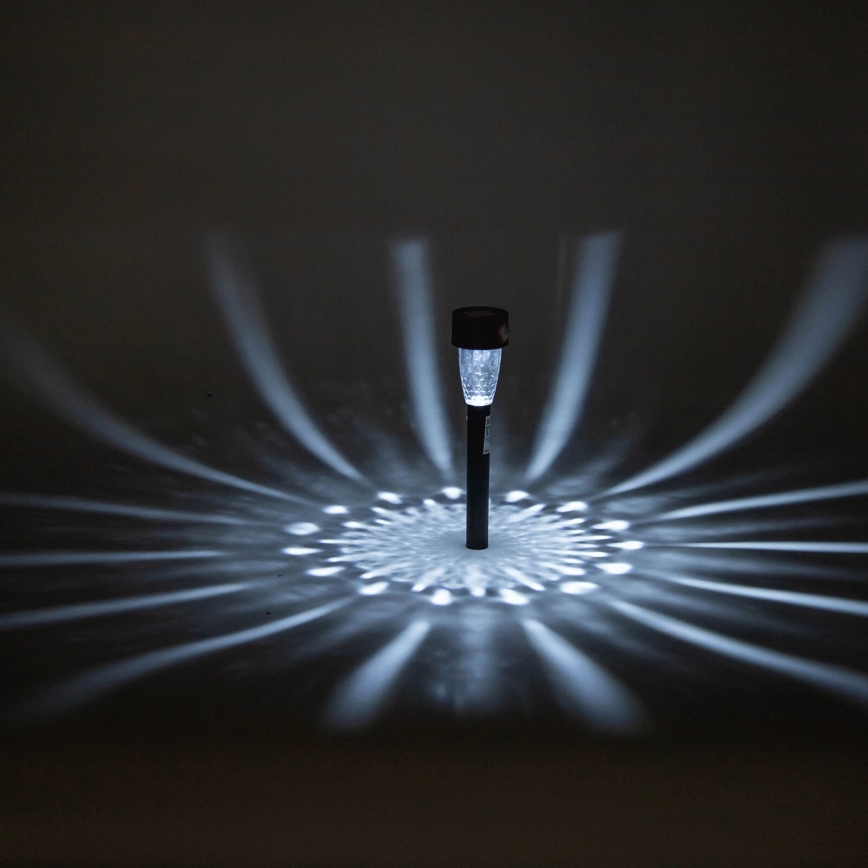 Aigostar - Светодиодный светильник на солнечной батарее LED/0,006W/1,2V 40 mAh 6500K IP44 29,7 см