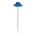 Aigostar - Светодиодный светильник на солнечной батарее LED/0,006W/1,2V 100 mAh 2700K IP44 синий
