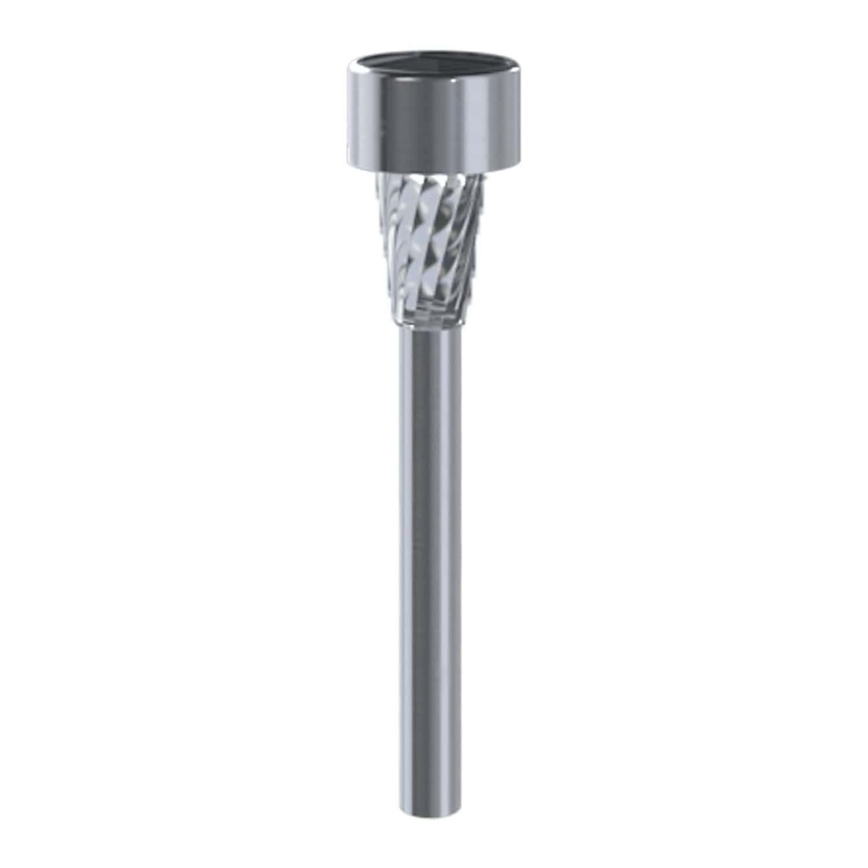 Aigostar - Светодиодный светильник на солнечной батарее LED/0,006W/1,2V 40 mAh 29,5 см матовый хром 6500K IP44