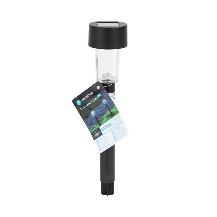 Aigostar - Светодиодный светильник на солнечной батарее LED/0,006W/1,2V 40mAh 6500K IP44 29,5 см