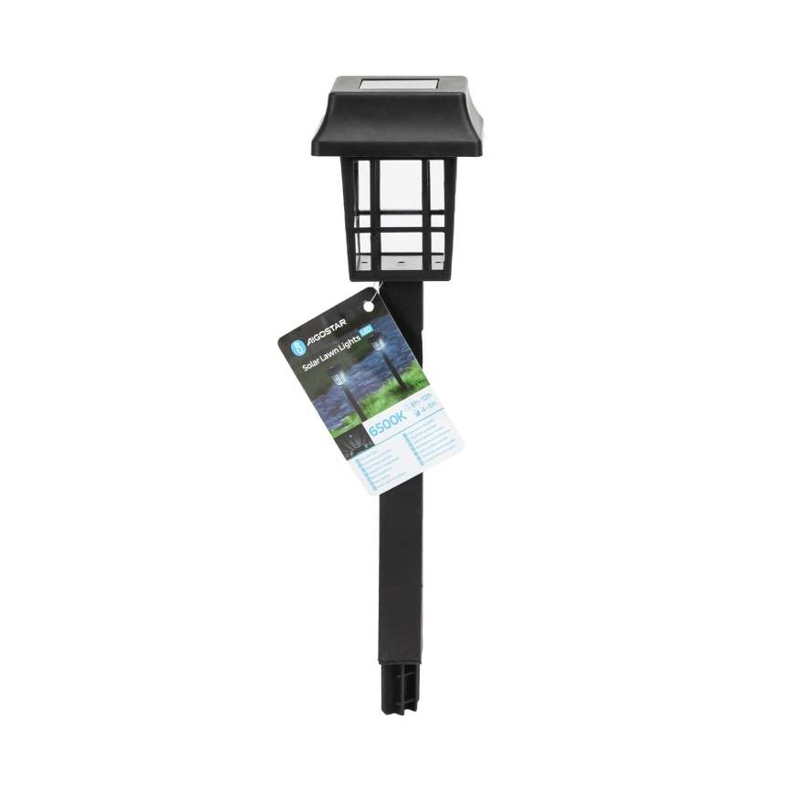 Aigostar - Светодиодный светильник на солнечной батарее LED/0,006W/1,2V 40mAh 6500K IP44 32 см