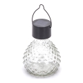 Aigostar - Светодиодный светильник на солнечной батарее LED/0,006W/1,2V черный 100 mAh 2700K IP44