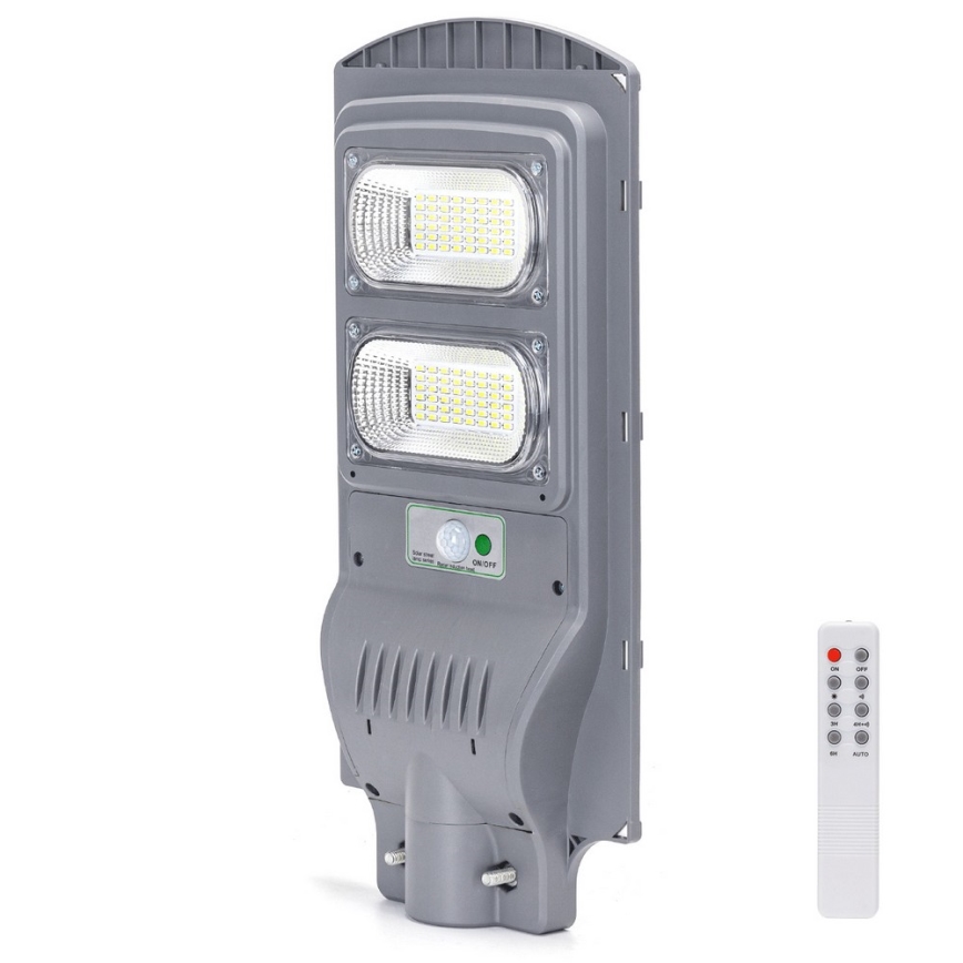 Aigostar - Светодиодный уличный фонарь на солнечной батарее с датчиком LED/100W/3,2V 10000mAh IP65 6500K + дистанционное управление