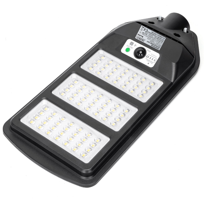 Aigostar - Светодиодный уличный фонарь на солнечной батарее с датчиком LED/150W/3,2V 8000mAh IP65 6500K + дистанционное управление