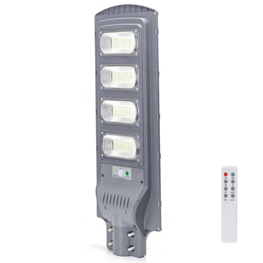 Aigostar - Светодиодный уличный фонарь на солнечной батарее с датчиком LED/200W/3,2V 20000mAh IP65 6500K + дистанционное управление