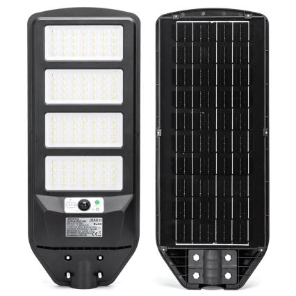 Aigostar - Светодиодный уличный фонарь на солнечной батарее с датчиком LED/200W/3,2V 12000mAh IP65 6500K + дистанционное управление