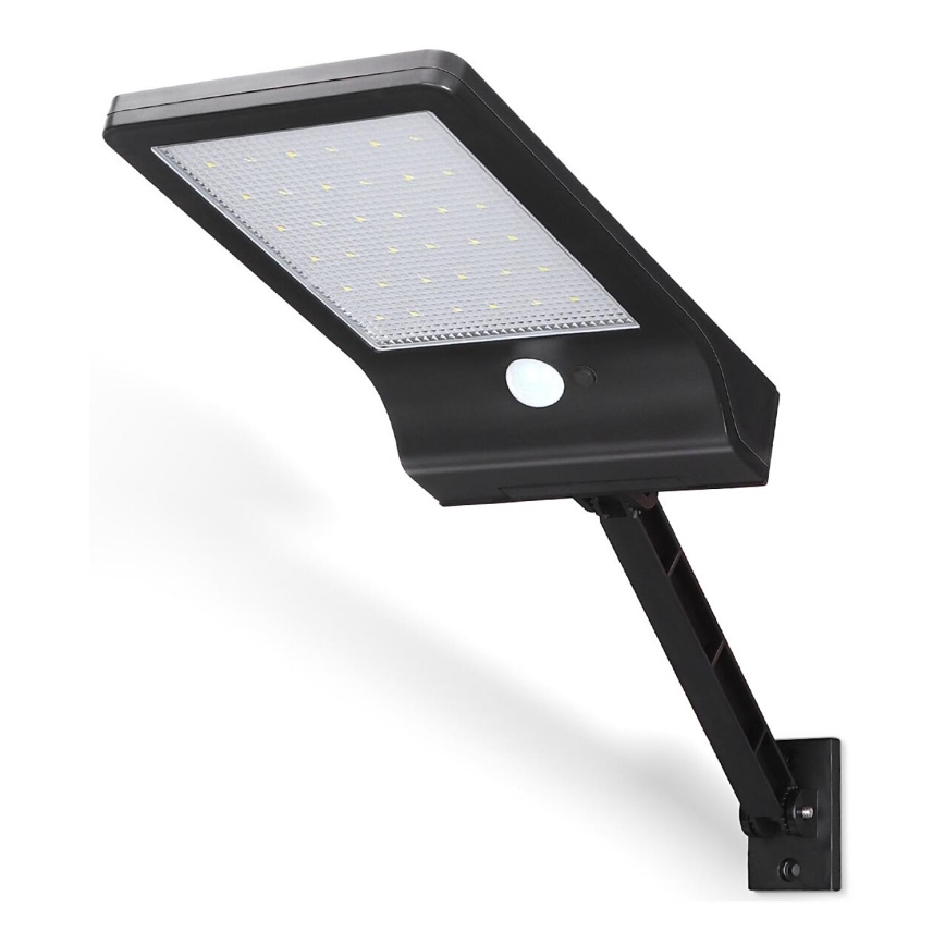 Aigostar - Светодиодный уличный фонарь на солнечной батарее с датчиком LED/3W/3,7V1800 mAh IP44 3000/4000/5000K + дистанционное управление