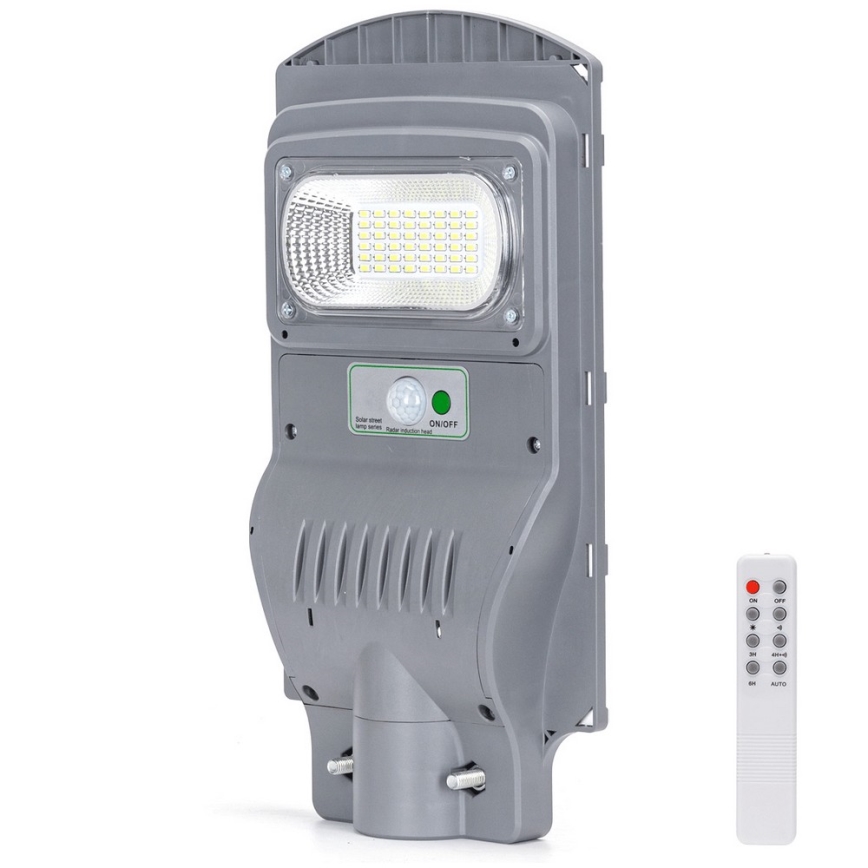 Aigostar - Светодиодный уличный фонарь на солнечной батарее с датчиком LED/50W/3,2V 5000mAh IP65 6500K + дистанционное управление
