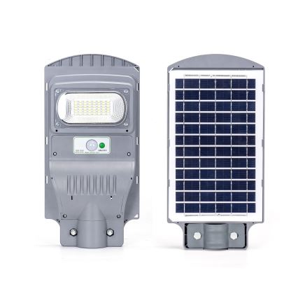 Aigostar - Светодиодный уличный фонарь на солнечной батарее с датчиком LED/50W/3,2V 5000mAh IP65 6500K + дистанционное управление