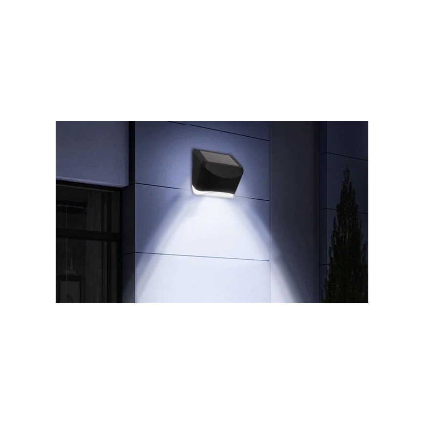 Aigostar - Светодиодный уличный светильник на солнечной батарее с датчиком LED/0,12W/2V IP44