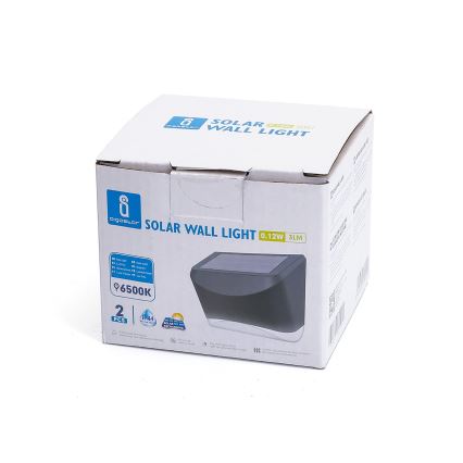 Aigostar - Светодиодный уличный светильник на солнечной батарее с датчиком LED/0,12W/2V IP44
