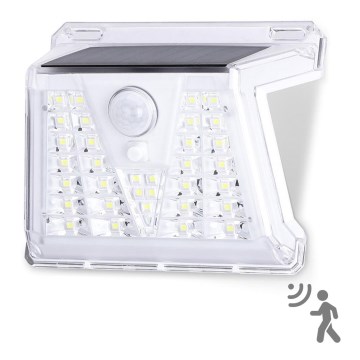 Aigostar - Светодиодный уличный светильник на солнечной батарее с датчиком LED/1,48W/3,7V IP65