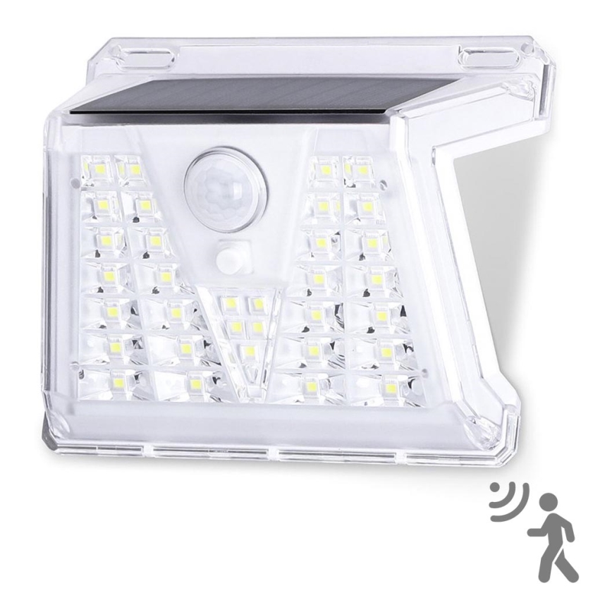 Aigostar - Светодиодный уличный светильник на солнечной батарее с датчиком LED/1,48W/3,7V IP65