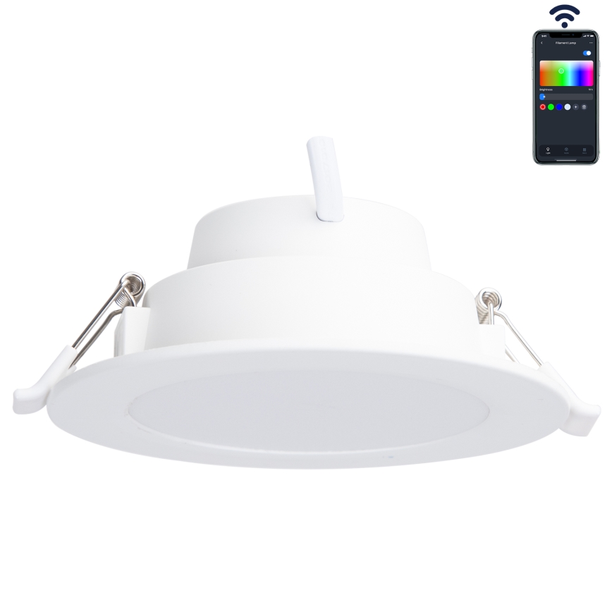 Aigostar - Светодиодный встроенный RGBW-светильник для ванной комнаты MESH LED/6W/230V 2700-6500K IP44