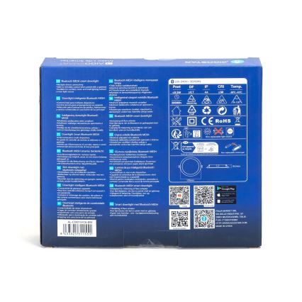 Aigostar - Светодиодный встроенный RGBW-светильник с регулированием яркости MESH LED/15W/230V 2700-6500K диаметр 17 см