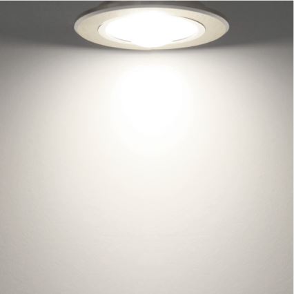 Aigostar - Светодиодный встроенный светильник LED/18W/230V диаметр 17 см 6000K белый