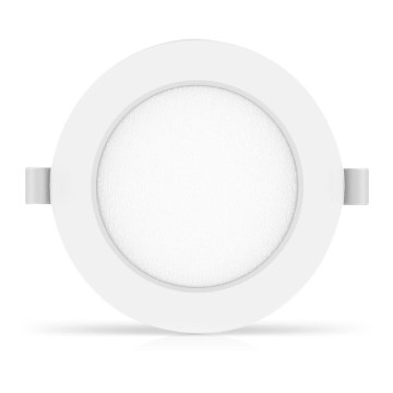 Aigostar - Светодиодный встроенный светильник LED/6W/230V 6500K диаметр 11,8 см белый