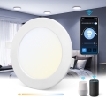 Aigostar - Светодиодный встроенный светильник с регулированием яркости MESH LED/15W/230V 2700-6500K диаметр 17 см
