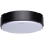 Aigostar - Светодиодный потолочный светильник LED/12W/230V 6500K ⌀ 23 cm черная