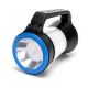 Aigostar - Светодиодный кемпинговый фонарик с регулированием яркости 3в1 LED/3xAA черный/синий