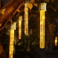 Aigostar - Світильник на сонячній батареї LED/0,006W/1,2V хром 2700K IP44 40 mAh