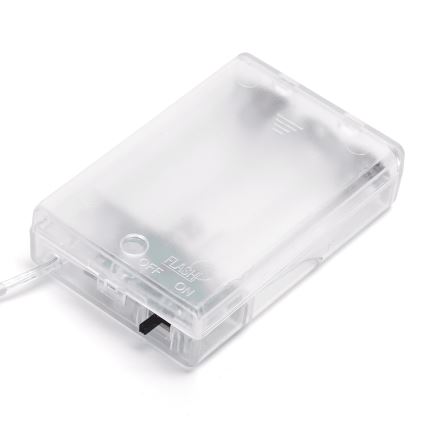 Aigostar - світлодіодна гірлянда 50xLED/3xAA 5,3m тепле біле