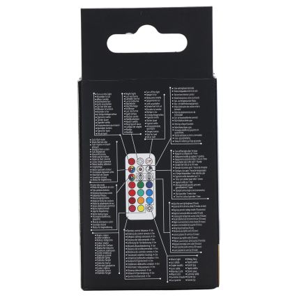 Aigostar - LED RGBW лампа GU10/6W/230V 3000K з регулюванням яскравості + пульт дистанційного керування