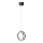 Aigostar - Світлодіодна підвісна люстра LED/15W/230V 2700K чорний