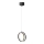 Aigostar - Світлодіодна підвісна люстра LED/15W/230V 6500K чорний