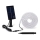Aigostar - Світлодіодна RGB регульована сонячна стрічка LED/1,6W/3,2V 5 м IP65 1800 мАг + дистанційне керування
