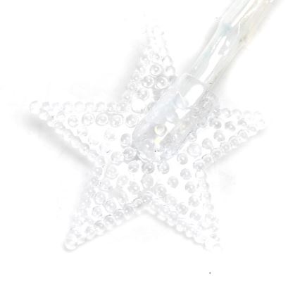 Aigostar - Світлодіодна різдвяна гірлянда 20xLED/3xAA 3,3м зірки