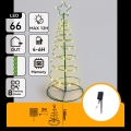 Aigostar - Світлодіодна сонячна різдвяна прикраса LED/0,59W/3,7V 100 cm IP65 130 mAh теплий білий
