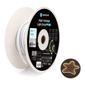 Айгостар - світлодіодна стрічка 50м LED/400W/230V 3000K IP65