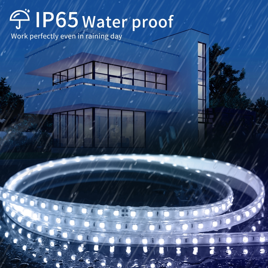 Aigostar - Світлодіодна стрічка LED/400W/230V 50m 6500K IP65