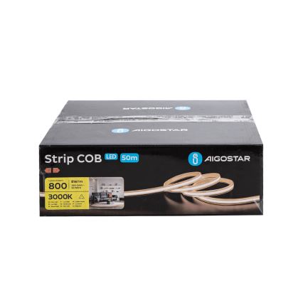 Aigostar - Світлодіодна стрічка 50м LED/320W/230V 3000K IP65