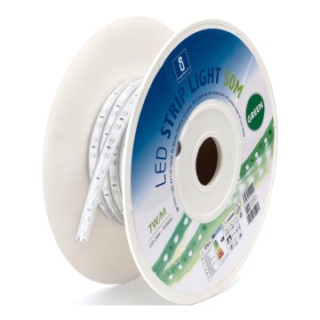 Aigostar - Світлодіодна стрічка LED/350W/230V 50м зелена IP65