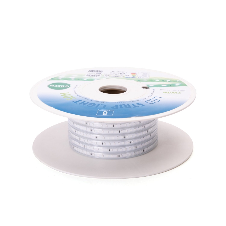 Aigostar - Світлодіодна стрічка LED/350W/230V 50м зелений IP65