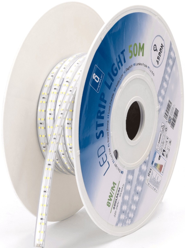 Aigostar - Світлодіодна стрічка LED/400W/230V 50м 6500K IP65