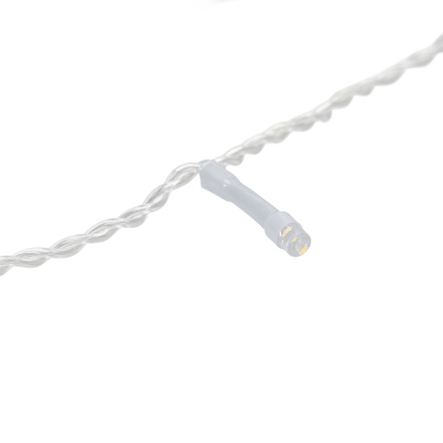 Aigostar - LED зовнішня гірлянда 150 LED/6 Вт/230 В/8 функцій 1,5×1 м IP44 холодне біле + дистанційне керування