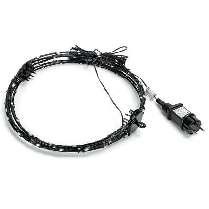 Aigostar - Світлодіодні вуличні різдвяні декорації 3,6W/230V сфера 30 см IP44 холодний білий