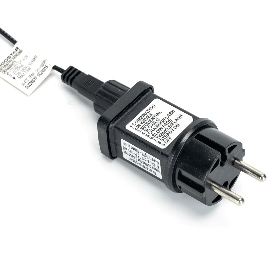 Aigostar - Світлодіодні вуличні різдвяні декорації 3,6W/230V сфера 30 см IP44 холодний білий