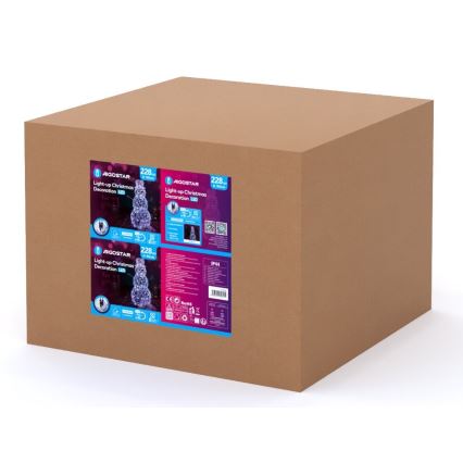 Aigostar-Світлодіодні вуличні різдвяні декорації LED/3,6W/31/230V 6500K 90 см IP44 сніговик