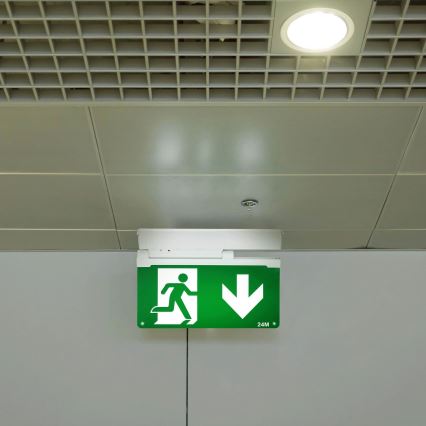 Aigostar - Світлодіодний аварійний світильник EMERGENCY EXIT LED/3,6W/230V 6500K 500mAh