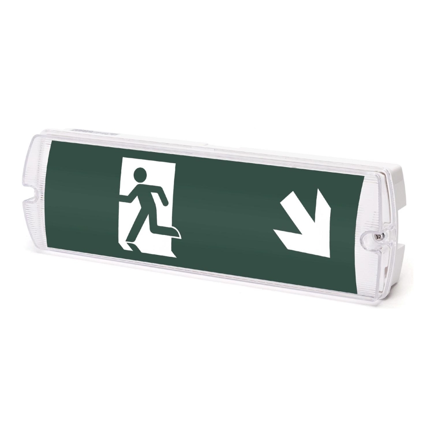 Aigostar - Світлодіодний аварійний світильник EMERGENCY EXIT LED/4W/230V IP65 6500K 600mAh