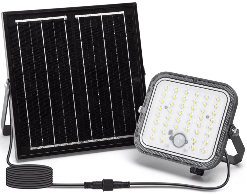 Aigostar - Світлодіодний димований сонячний прожектор із сенсором LED/80W/3,4V 6500K IP66 4000 mAh + дистанційне керування