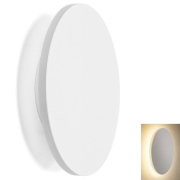 Aigostar - Світлодіодний настінний світильник LED/6,5W/230V 3000K 18 см білий