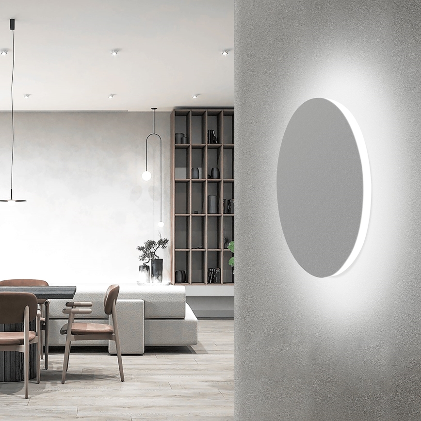 Aigostar - Світлодіодний настінний світильник LED/6,5W/230V 6500K 18 см білий
