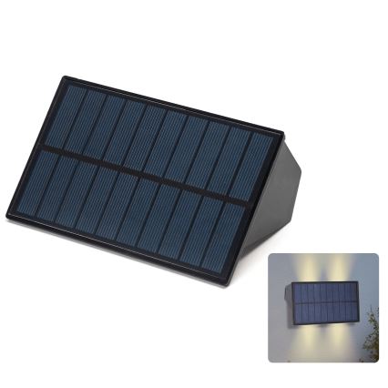 Aigostar - Світлодіодний настінний світильник на сонячній батареї LED/4W/5,5V 2700K IP44