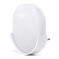 Aigostar - Світлодіодний нічник з сенсором LED/1W/230V 6500K овальний